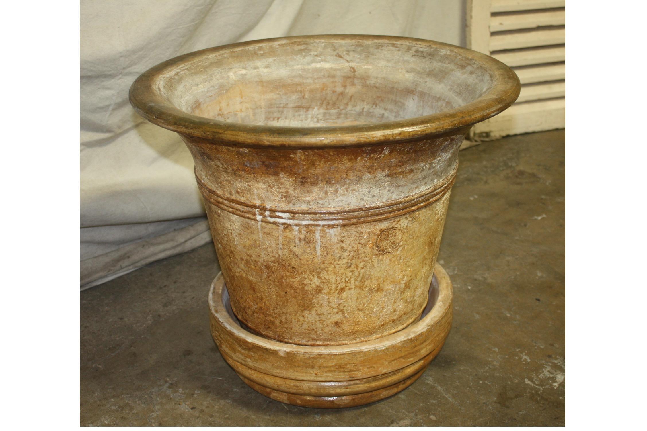 Early 20th Century French Terracotta Planter In Good Condition For Sale In Stockbridge, GA
