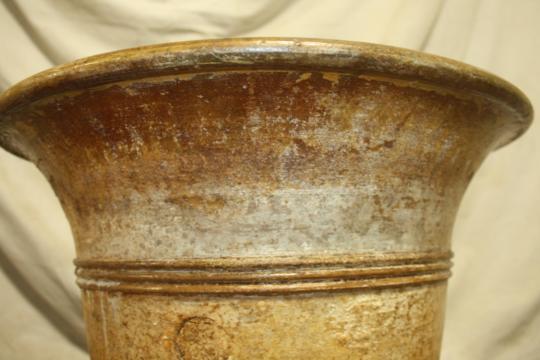 Early 20th Century French Terracotta Planter For Sale 3
