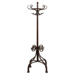 Early 20th Century French Thonet Style Bentwood Hall Tree or Coat and Hat Rack