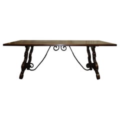 Early 20th Century French Trestle Table