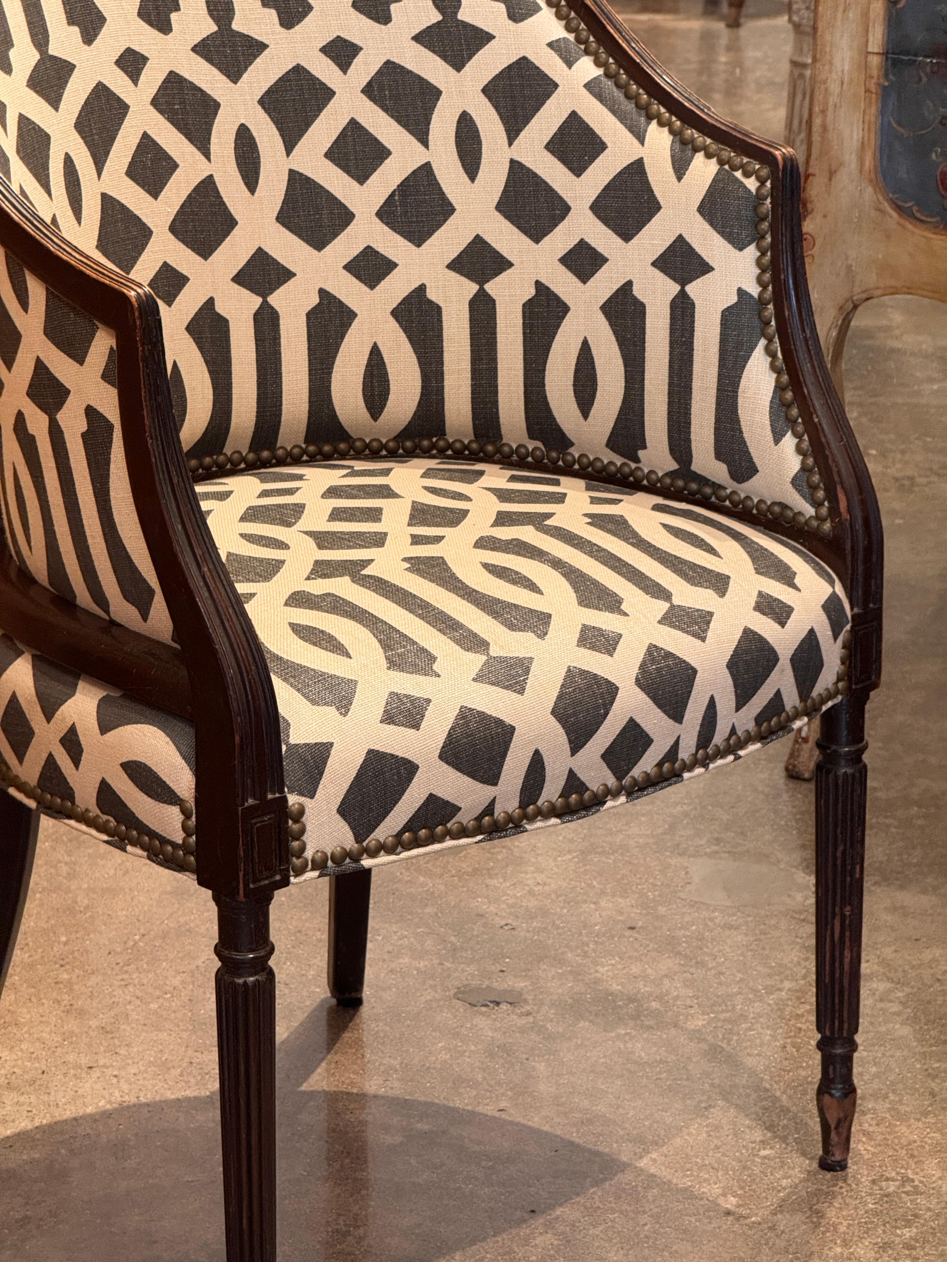 Silla de bañera francesa de principios del siglo XX en Bueno estado para la venta en Charlottesville, VA