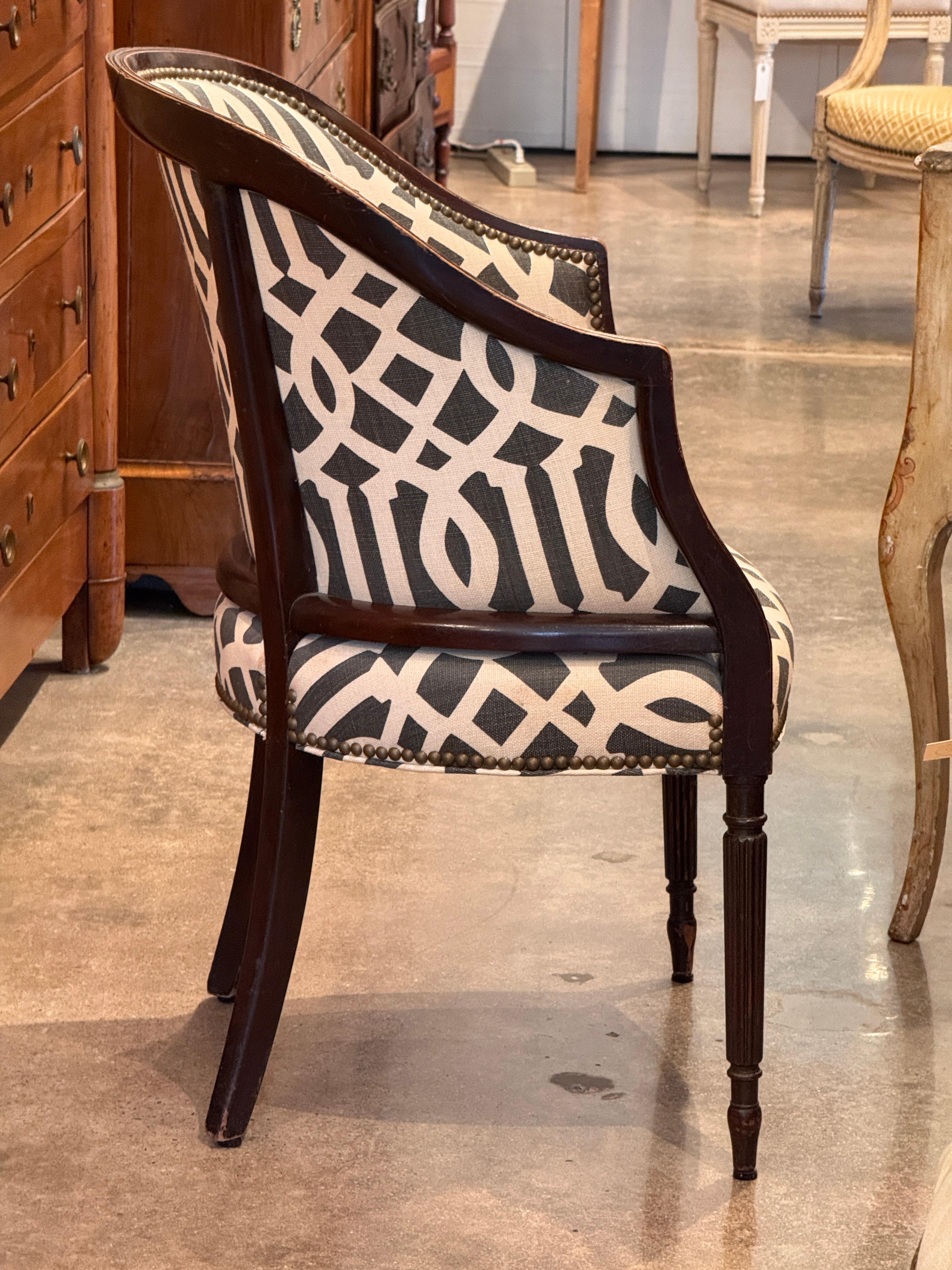 Silla de bañera francesa de principios del siglo XX Tapicería en venta