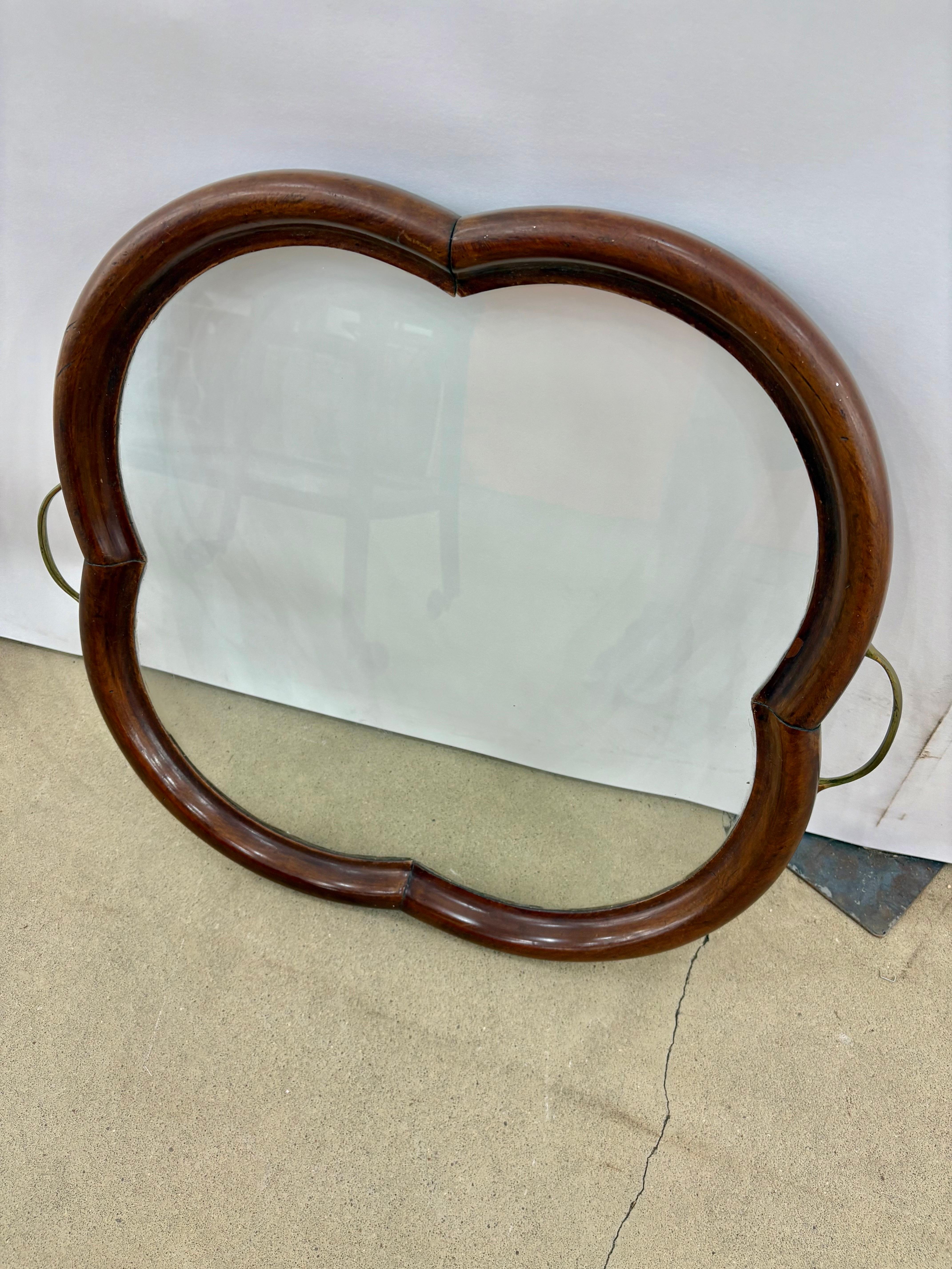 Chariot de service ou chariot de bar en noyer français du début du 20e siècle de style Art nouveau en vente 6