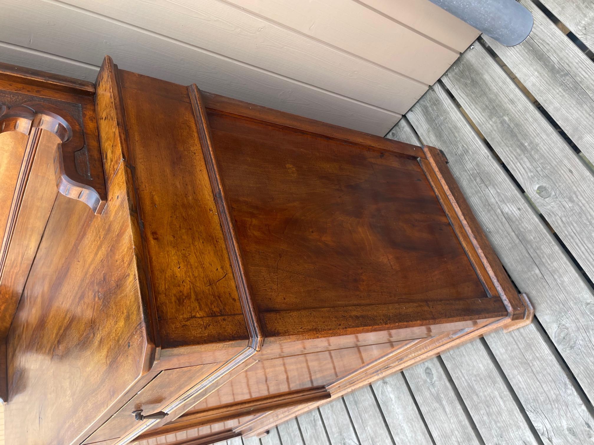 Early 20th Century French Walnut St Hubert Buffet, 1900s 7