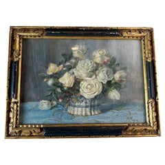 Early 20th century French Watercolor Painting Signed H.Magné, 1925s