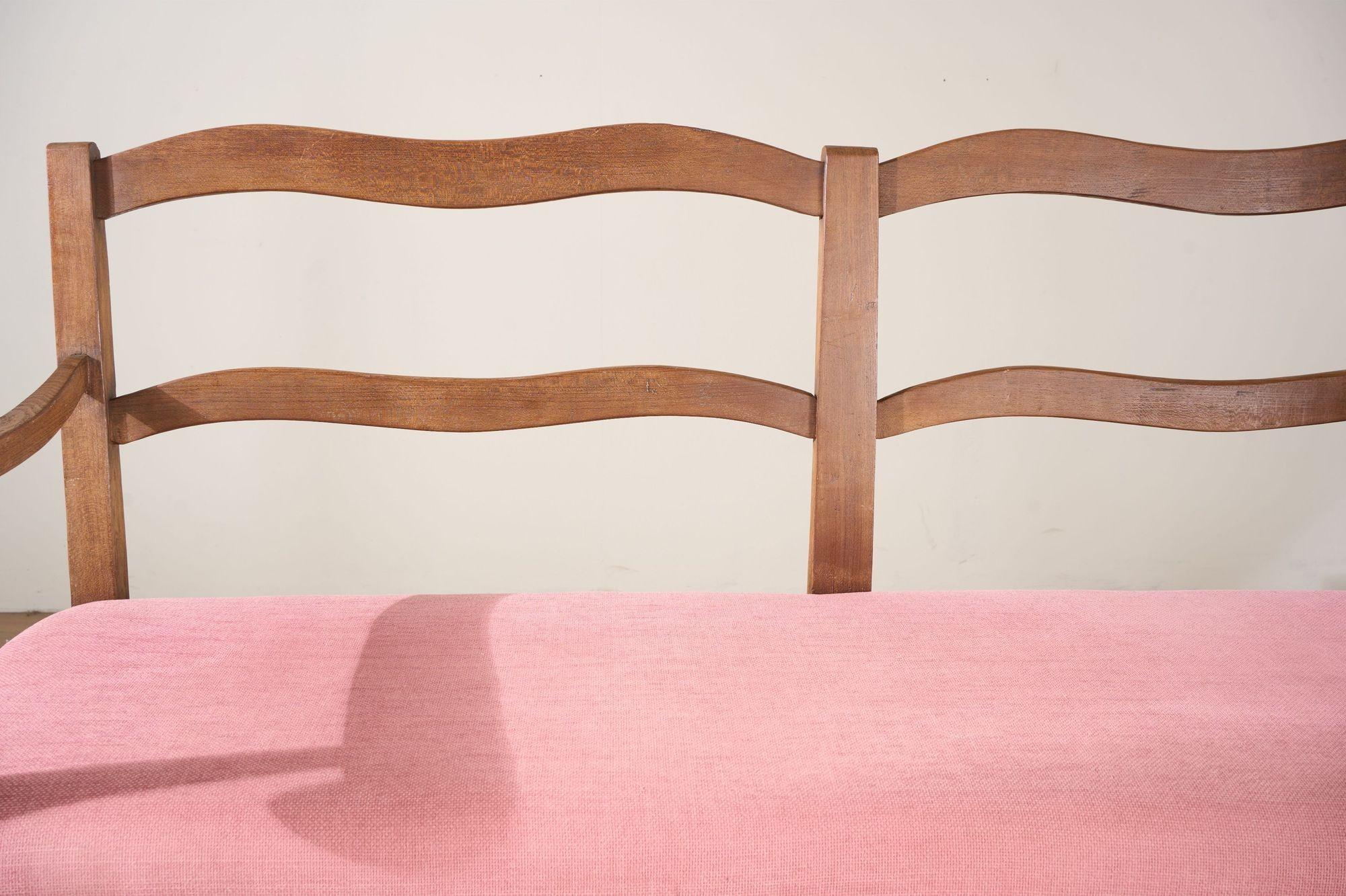 Early 20th Century Early 20th century French wavy hall bench For Sale