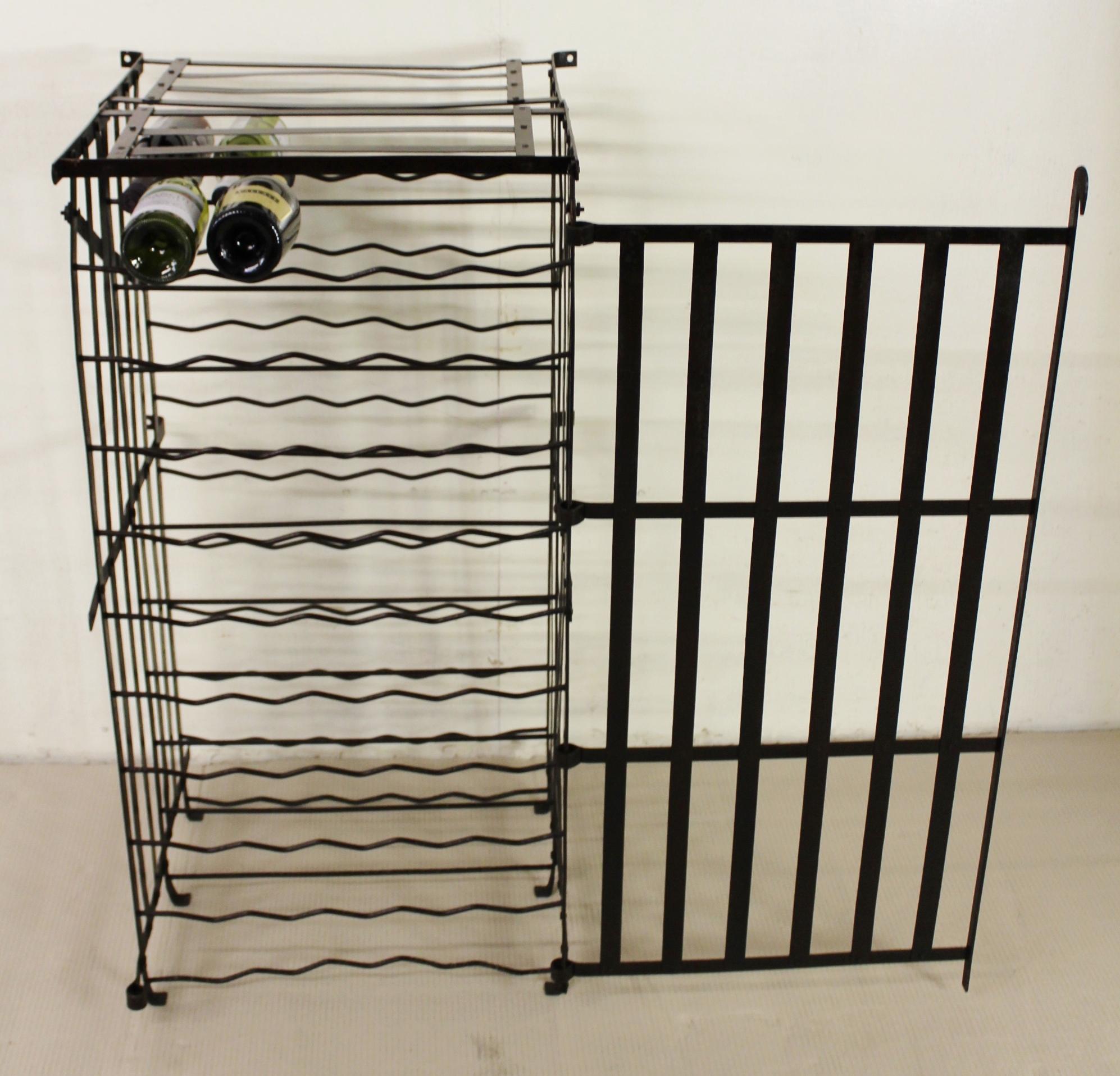 Early 20th Century French Wine Cage, 100 Bottle Capacity For Sale 1