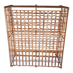 Early 20th Century French Wine Rack for 200 Bottles Marked Paris