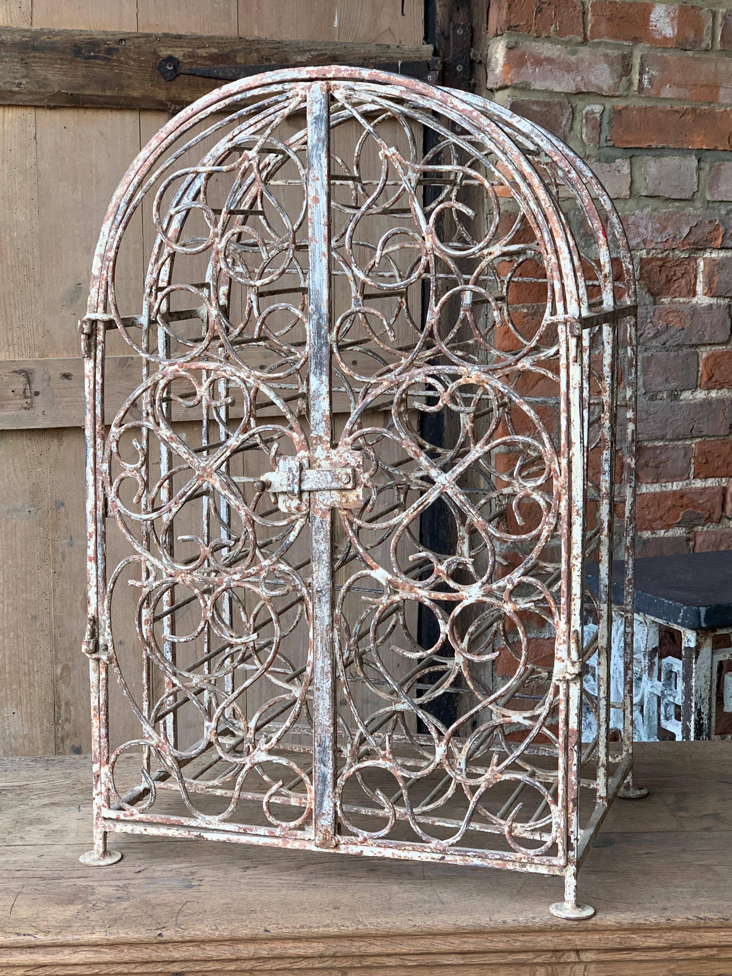 Hand-Crafted Early 20th Century French Wine Rack