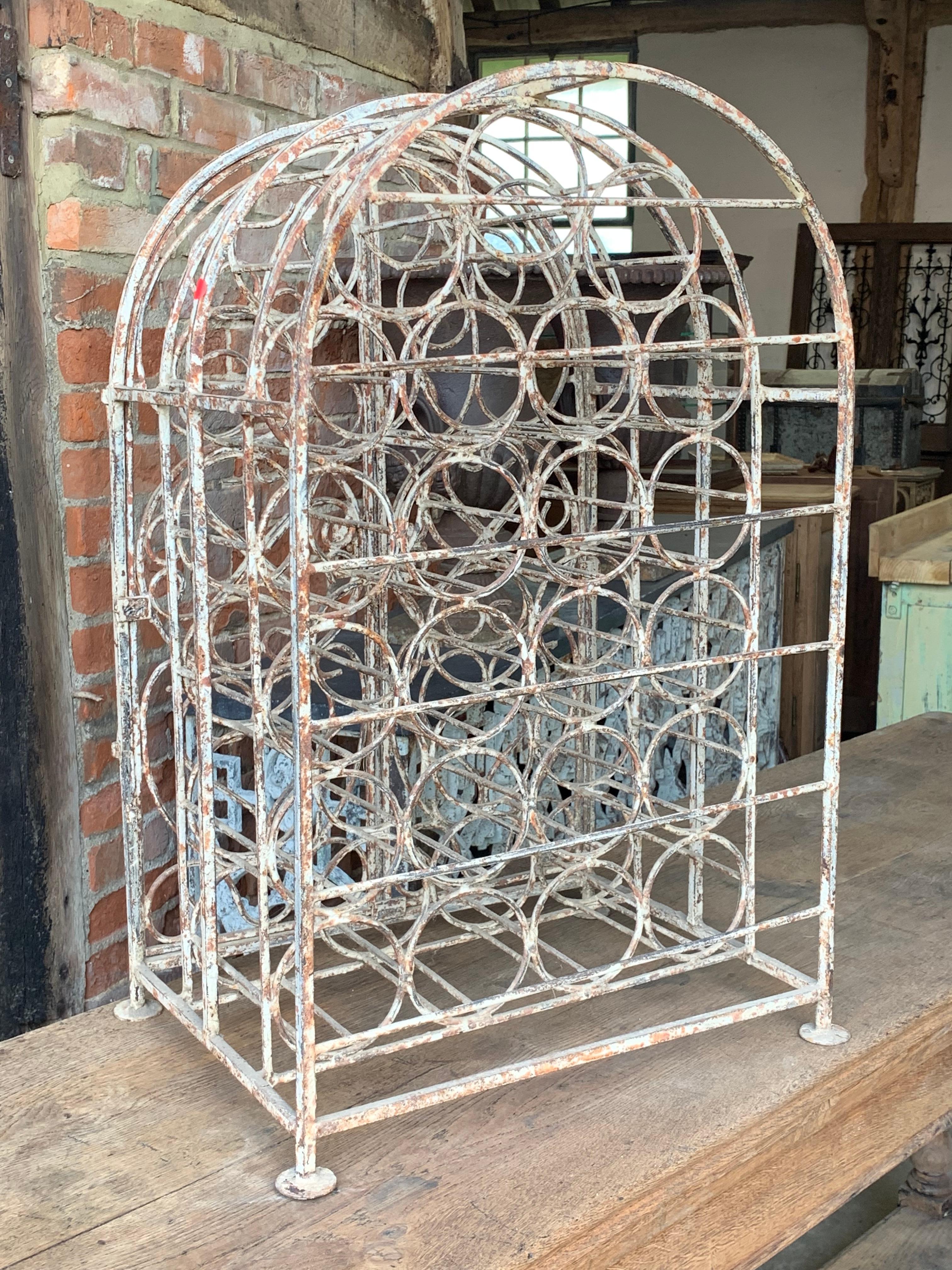Early 20th Century French Wine Rack 1