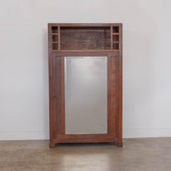 Early 20th Century French Wood Bar Cabinet