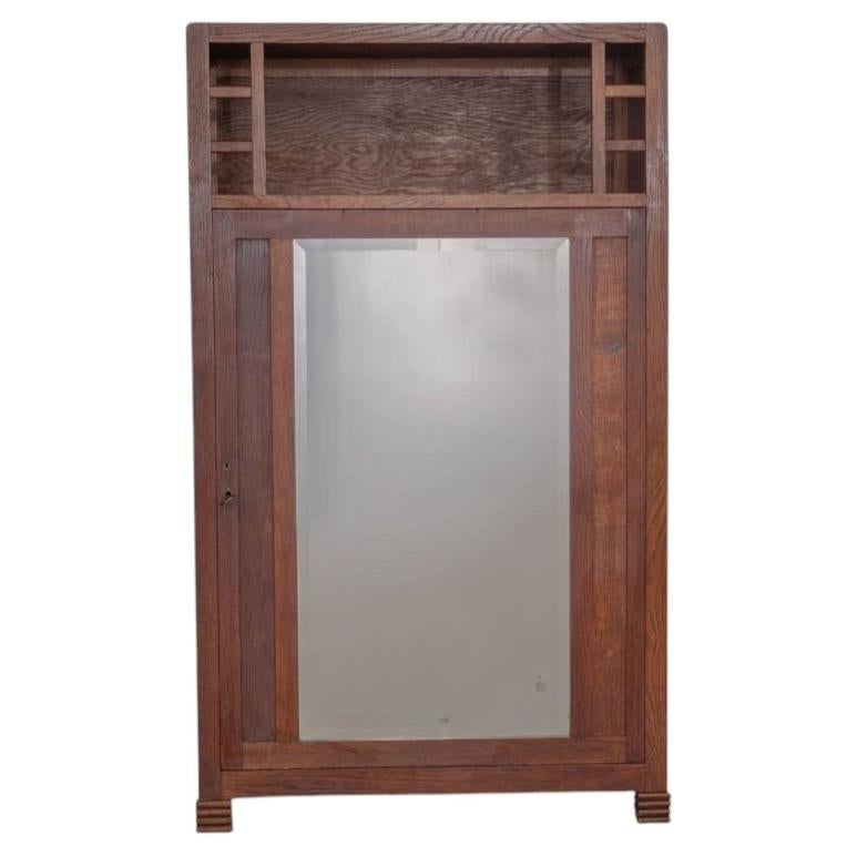 Early 20th Century French Wood Bar Cabinet