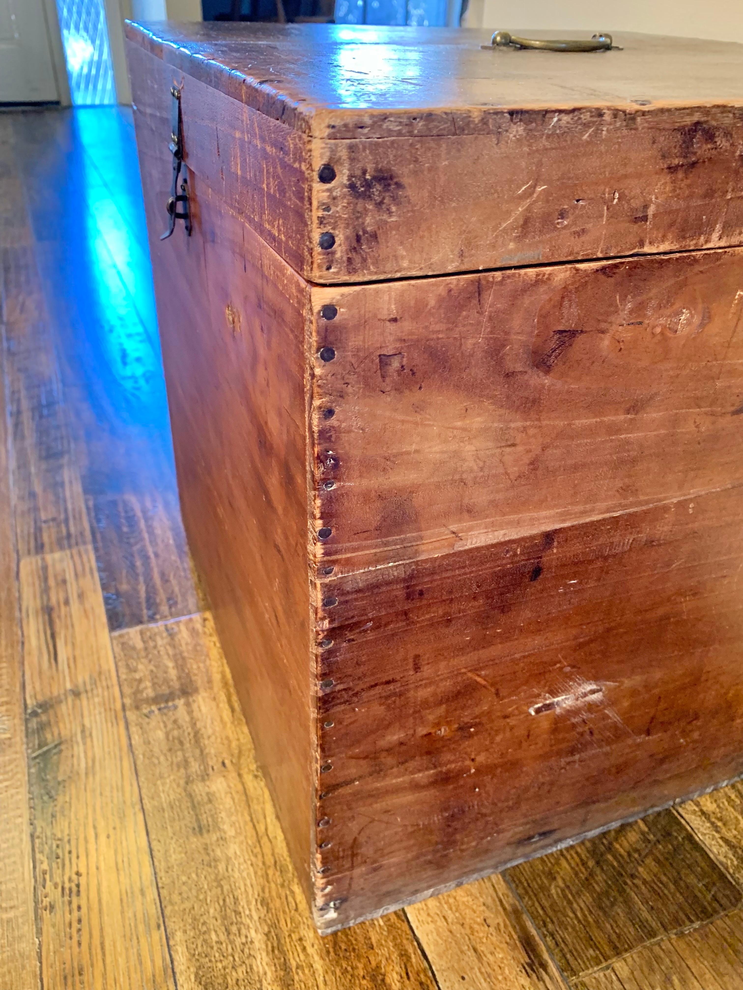 Scatola in legno francese dei primi del Novecento in vendita 3
