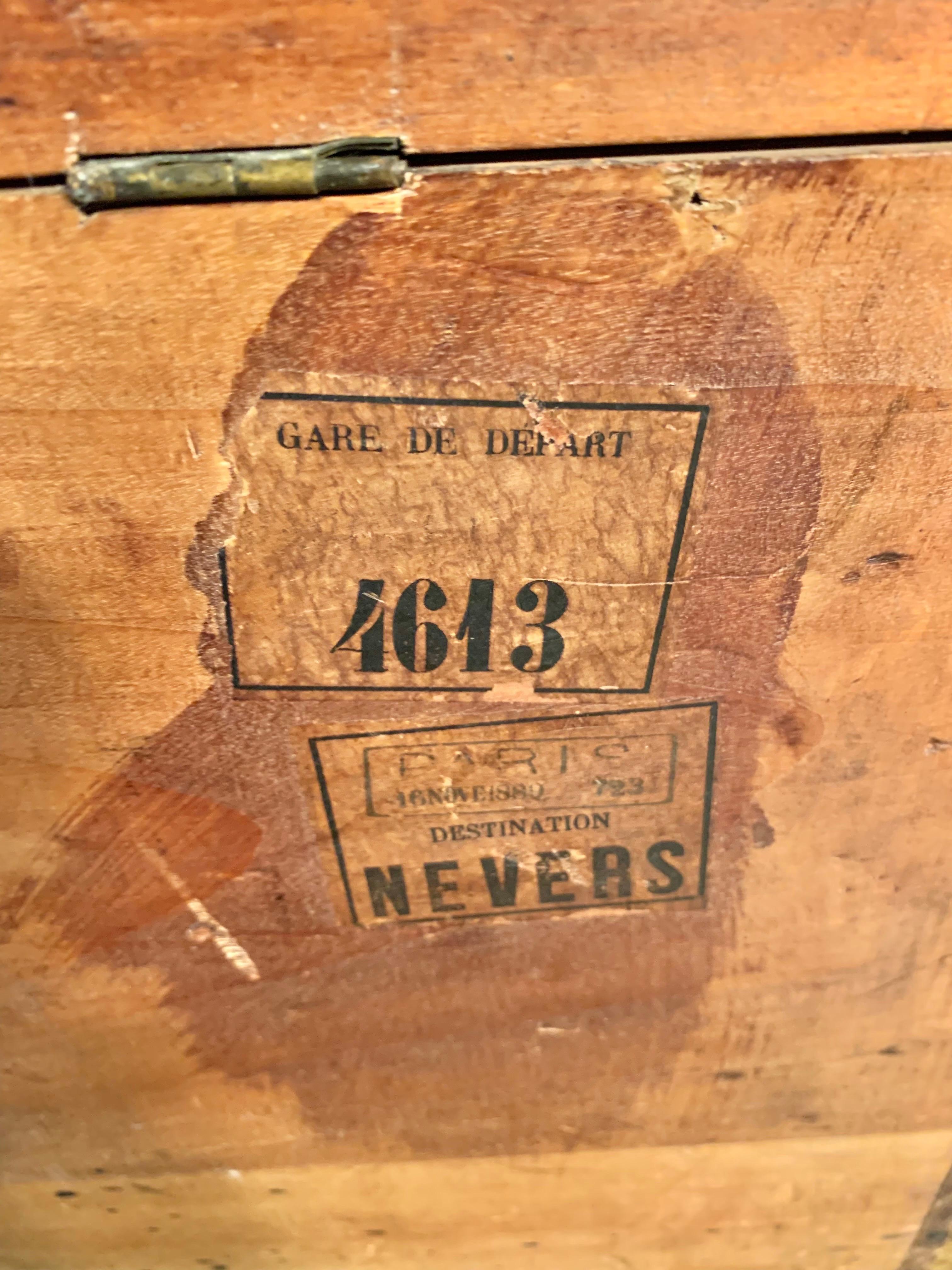 Anfang 20. Jahrhundert Französisch Wood Box im Angebot 8