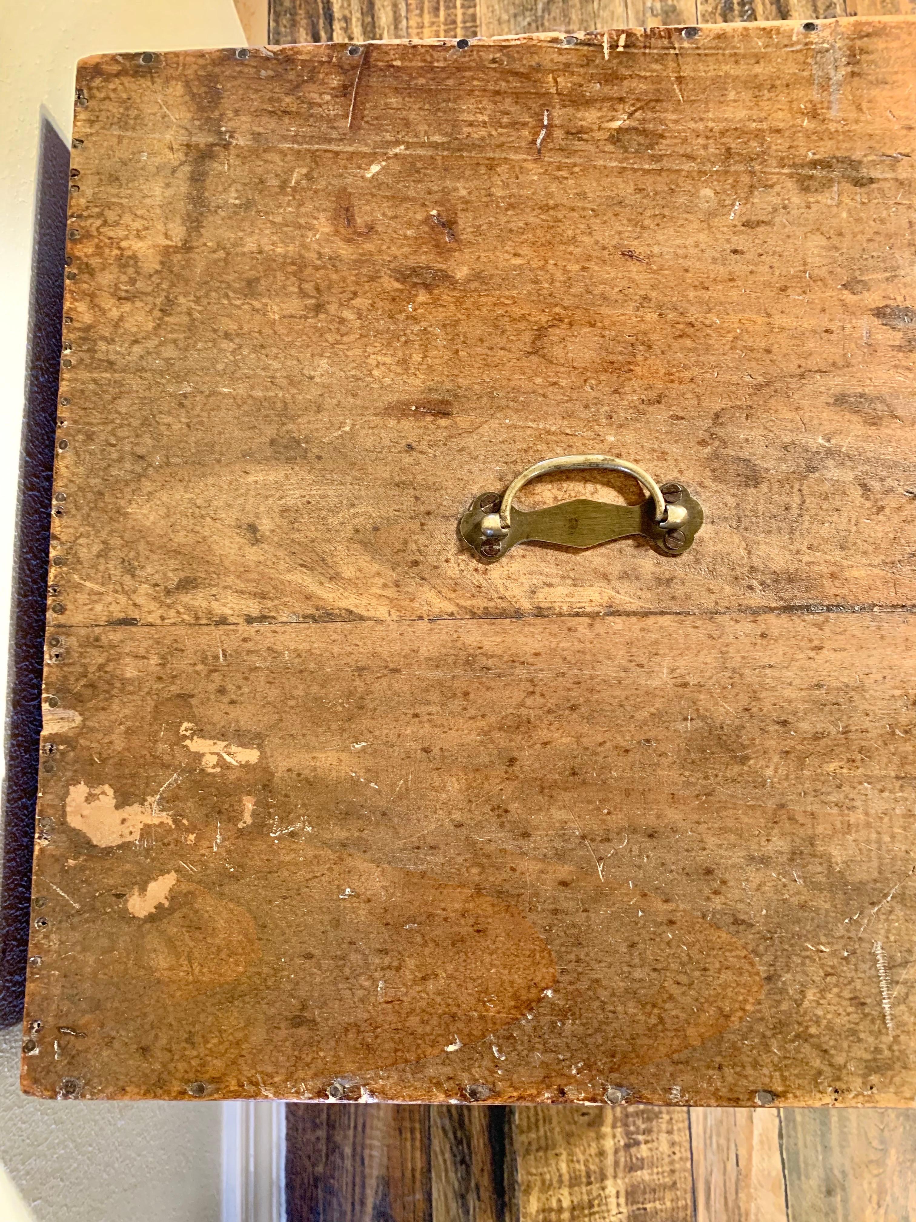 Scatola in legno francese dei primi del Novecento in vendita 2