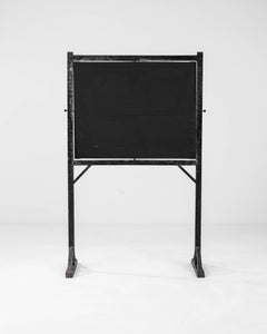 Early 20th Century French Wooden Blackboard
