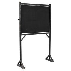 Used Early 20th Century French Wooden Blackboard
