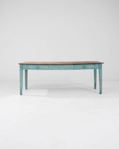 Early 20th Century French Wooden Dining Table