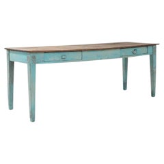 Early 20th Century French Wooden Dining Table