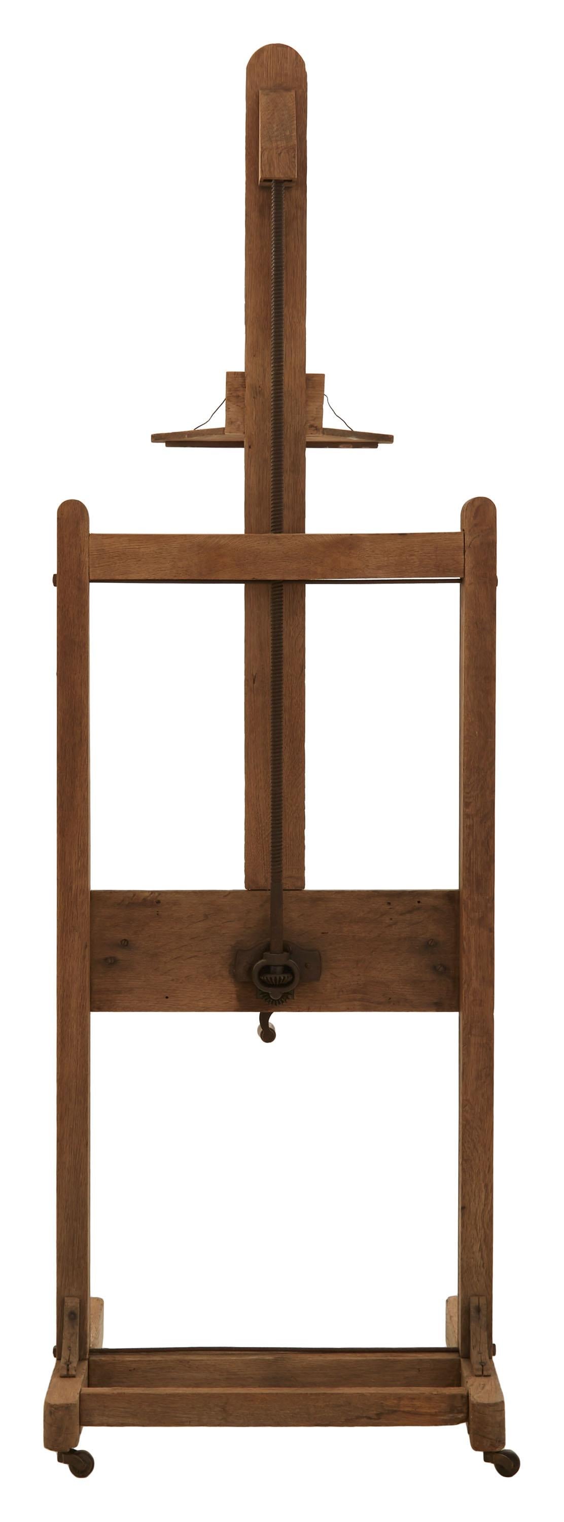 Metal Early 20th Century French Wooden Easel