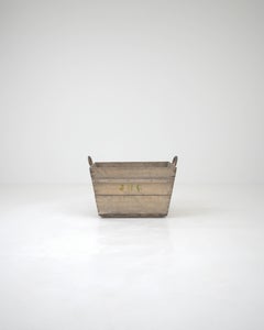 Early 20th Century French Wooden Grape Crate