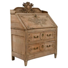 Early 20th Century French Wooden Secretary
