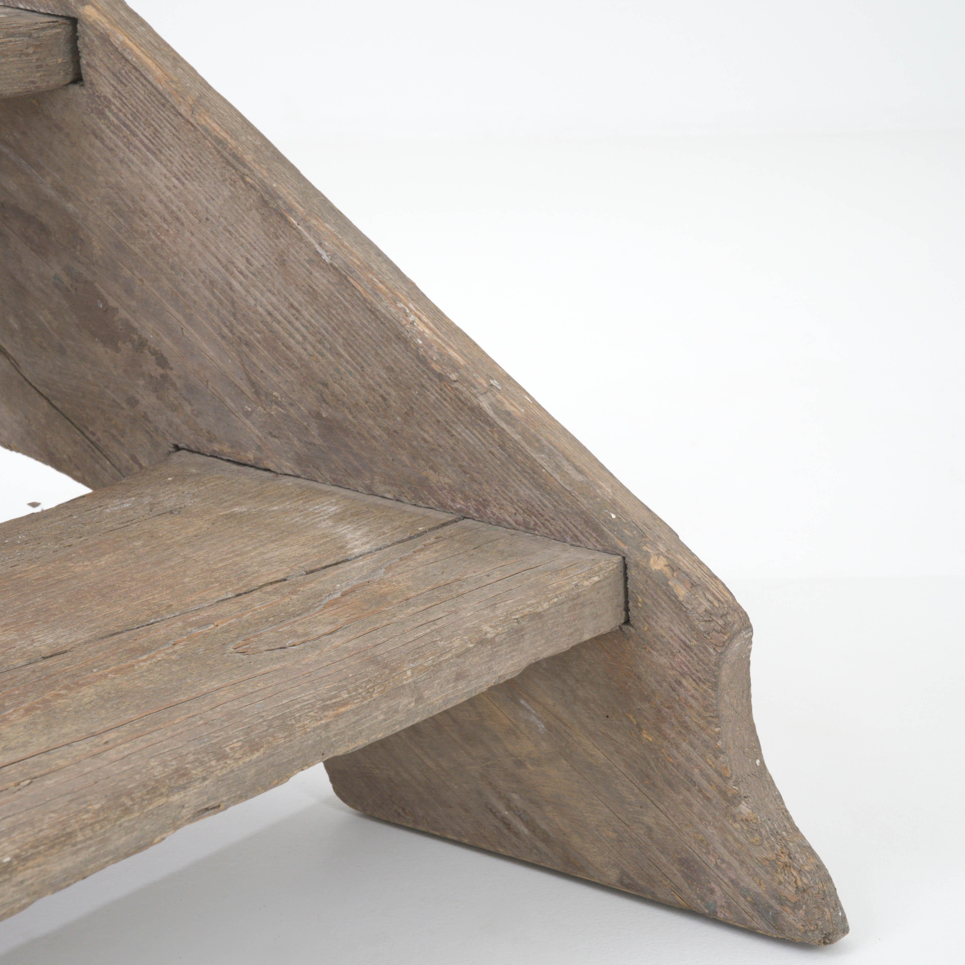 Early 20th Century French Wooden Step 5