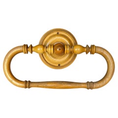 Early 20th Century French Wooden Towel Rail or Bed Canopy