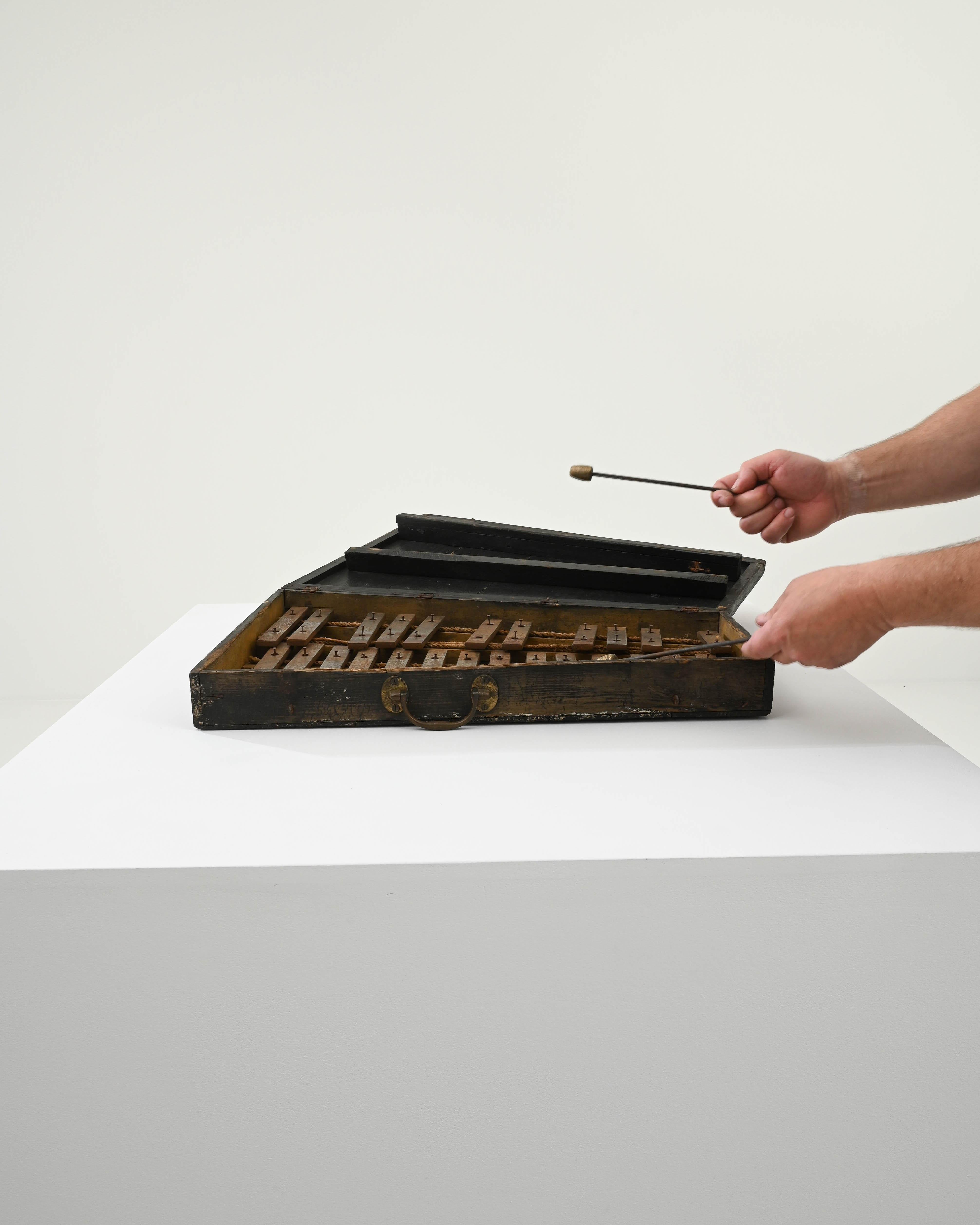 Französisches Xylophone aus Holz des frühen 20. Jahrhunderts im Angebot 6