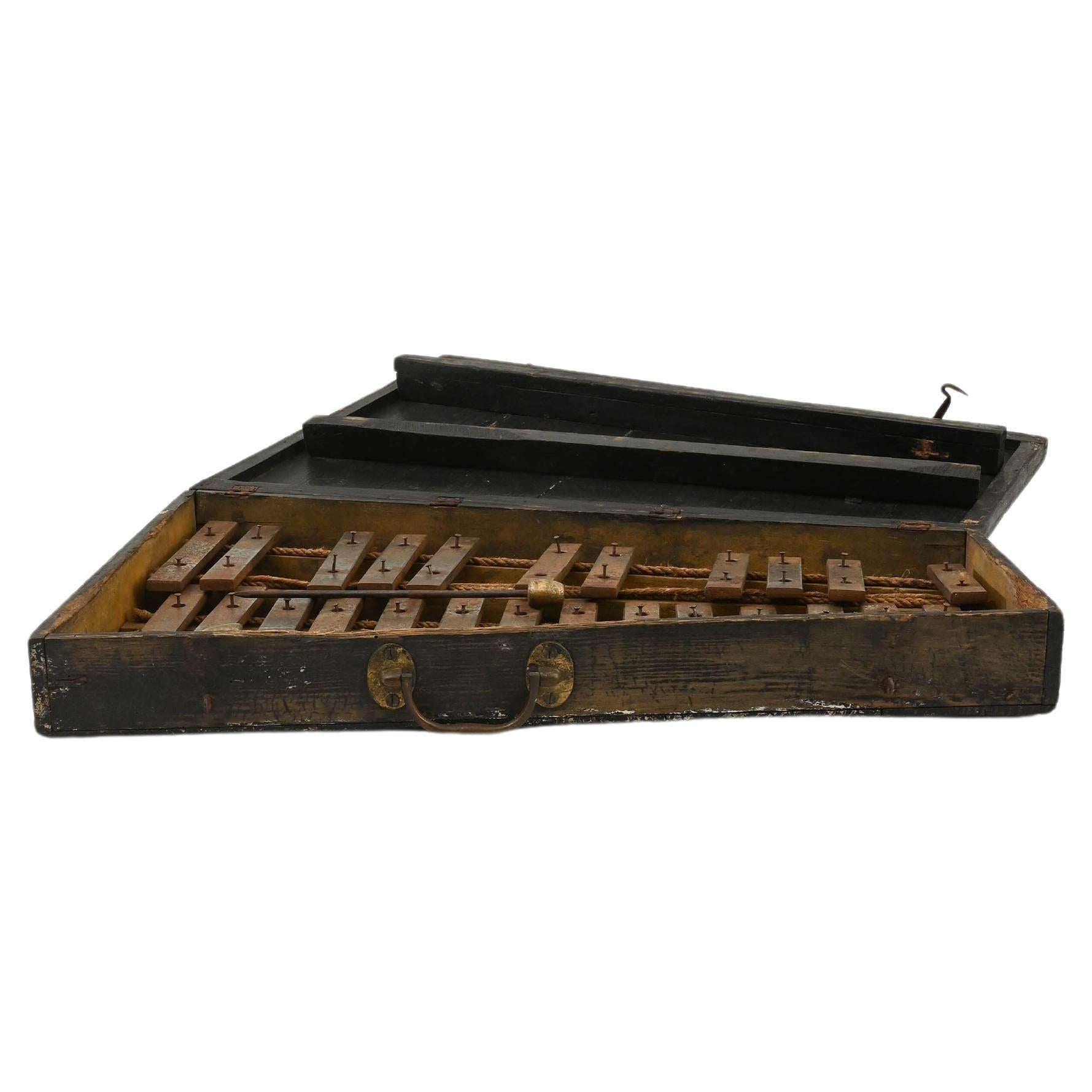 Early 20th Century French Wooden Xylophone For Sale