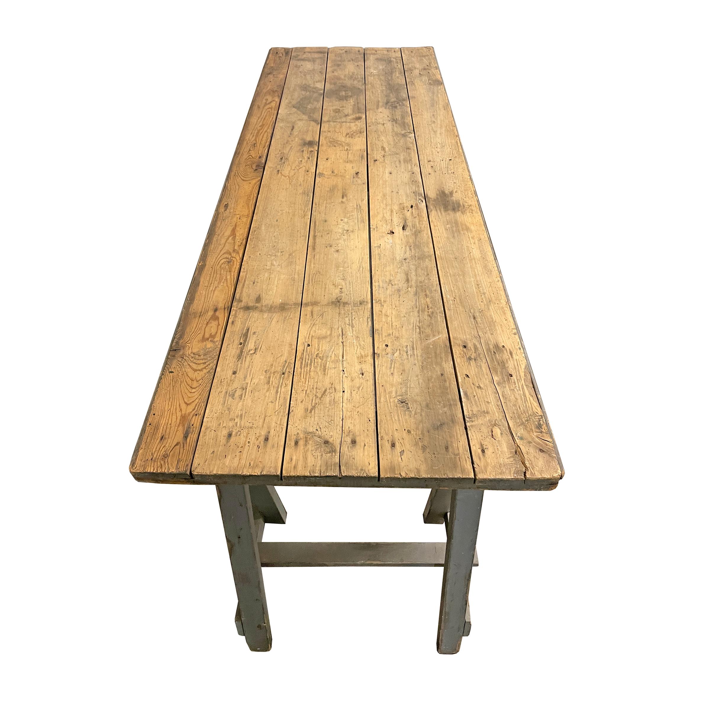 Pine Early 20th Century French Work Table