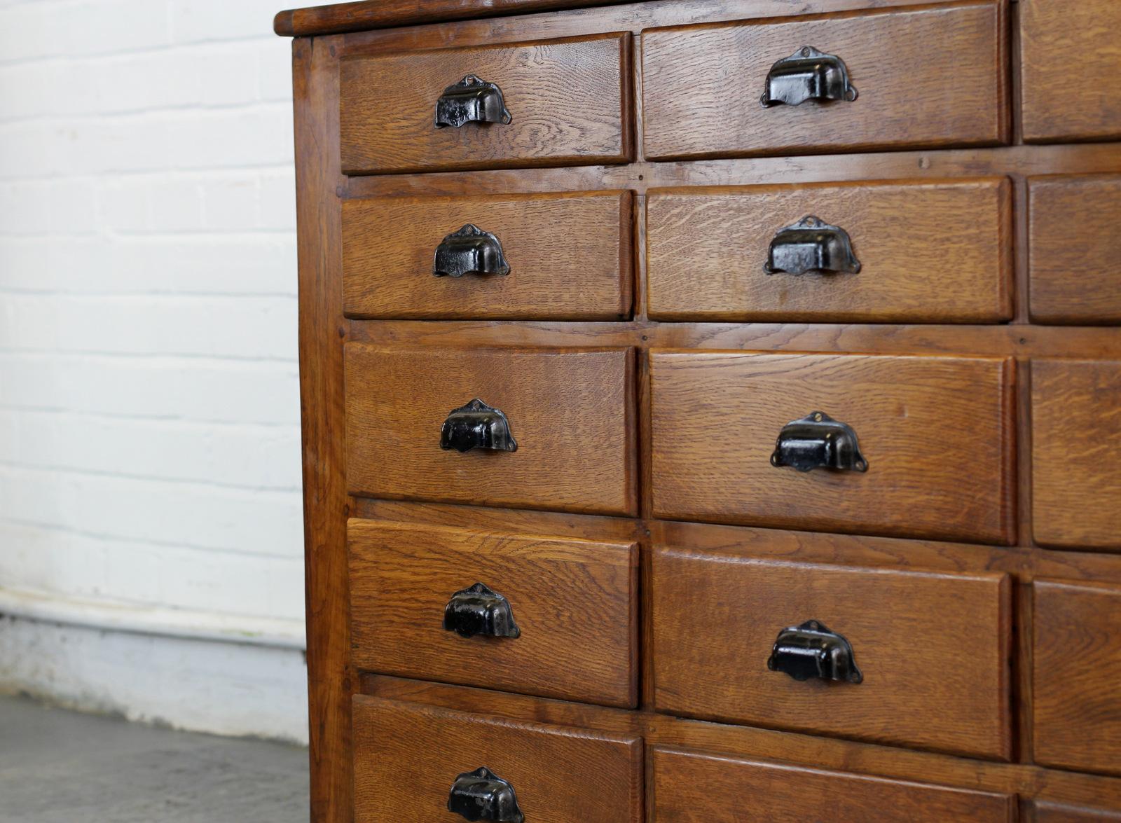 Early 20th Century French Workshop Drawers, circa 1910 5