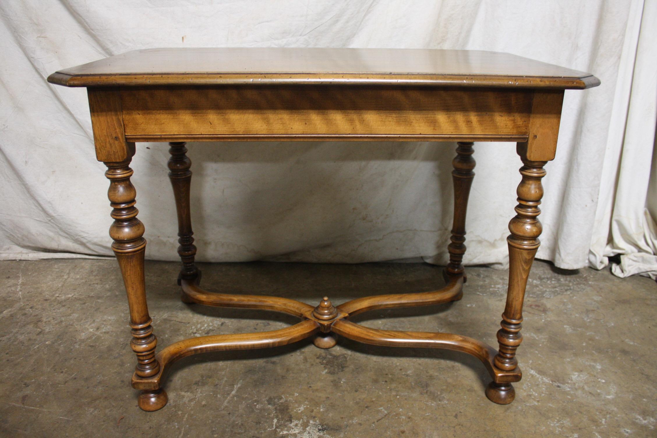Louis XIII Early 20th Century French Writing Table