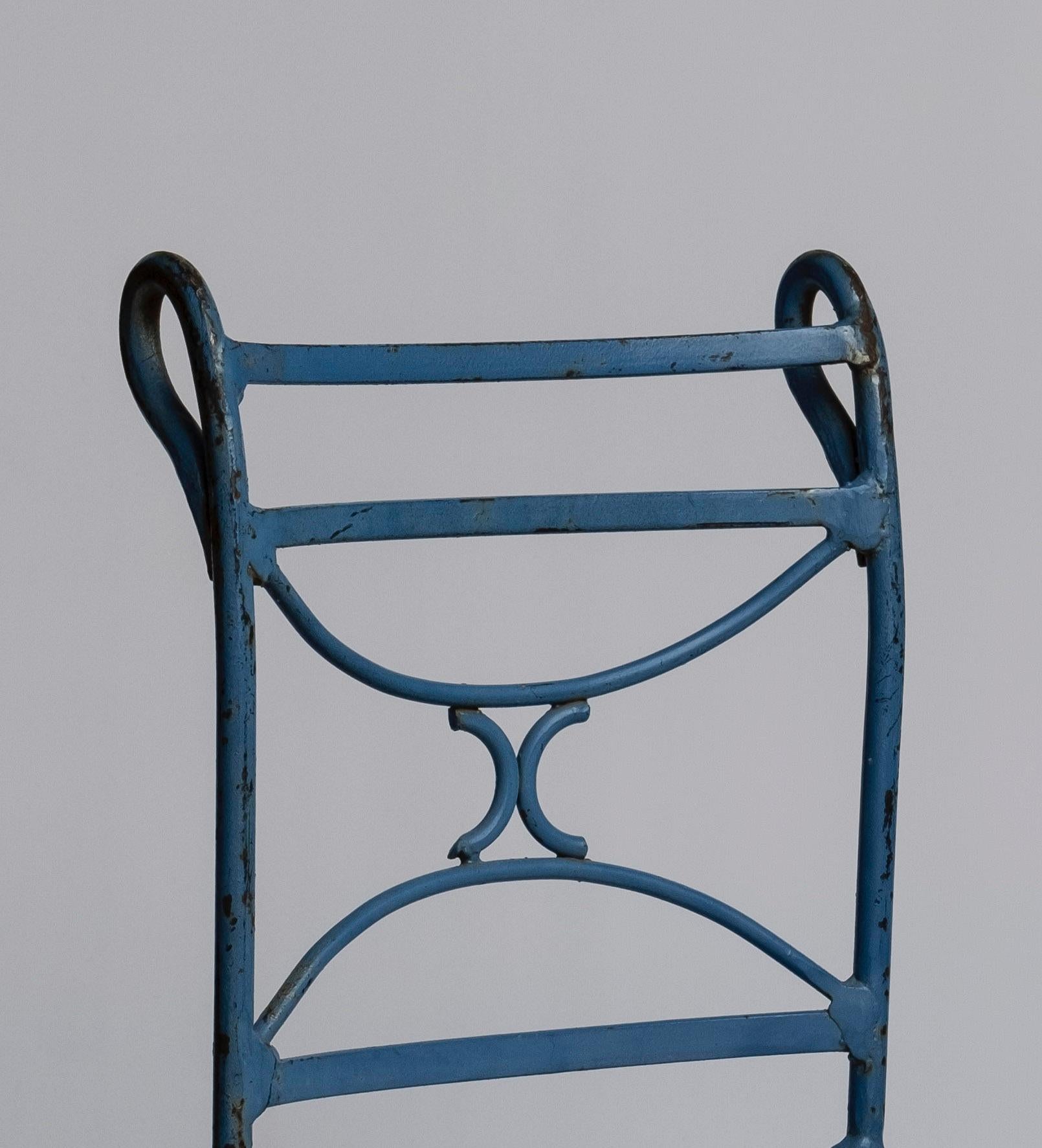 Early 20th Century French Wrought Iron Kids Chair 1