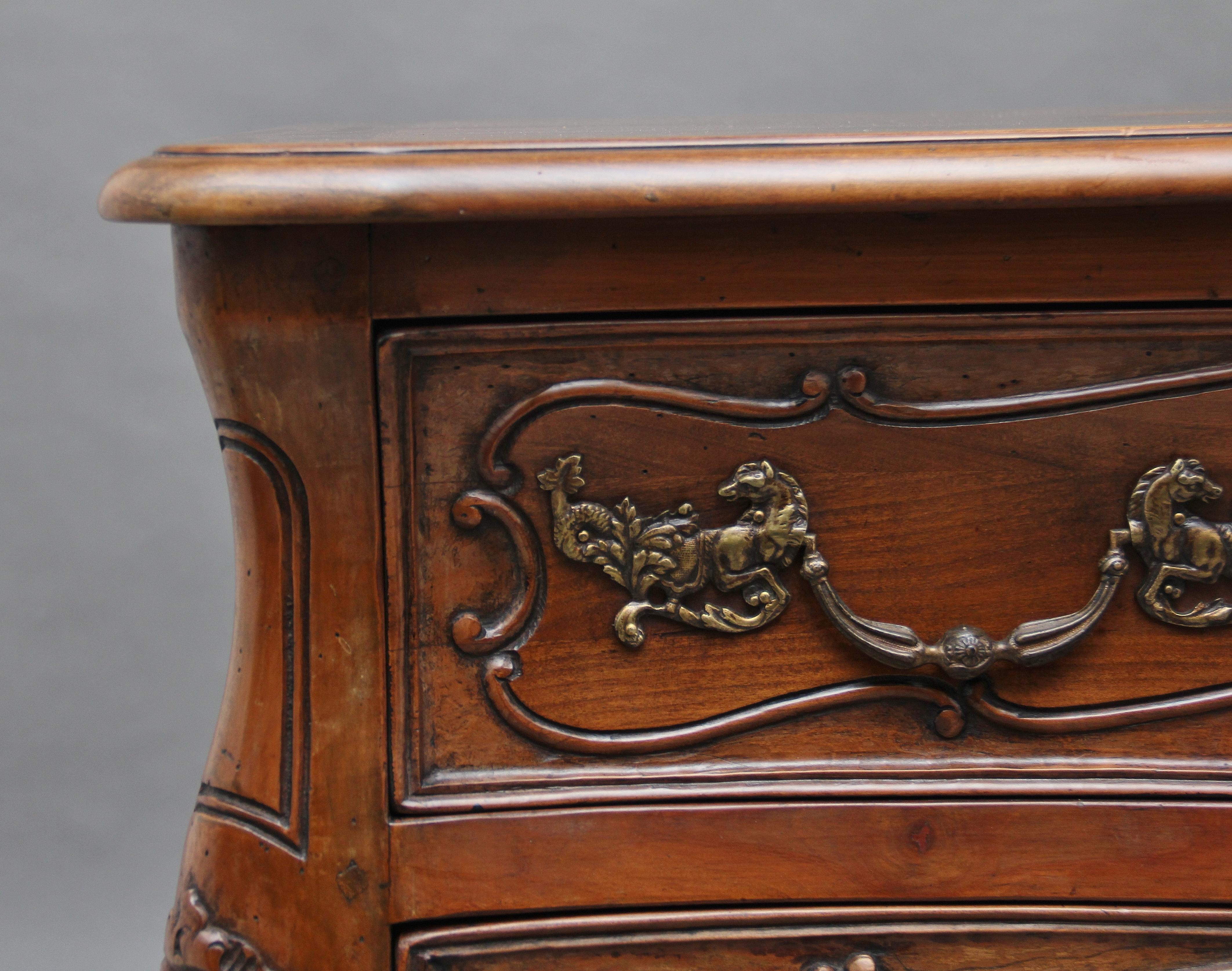 Early 20th Century Fruitwood Commode For Sale 7