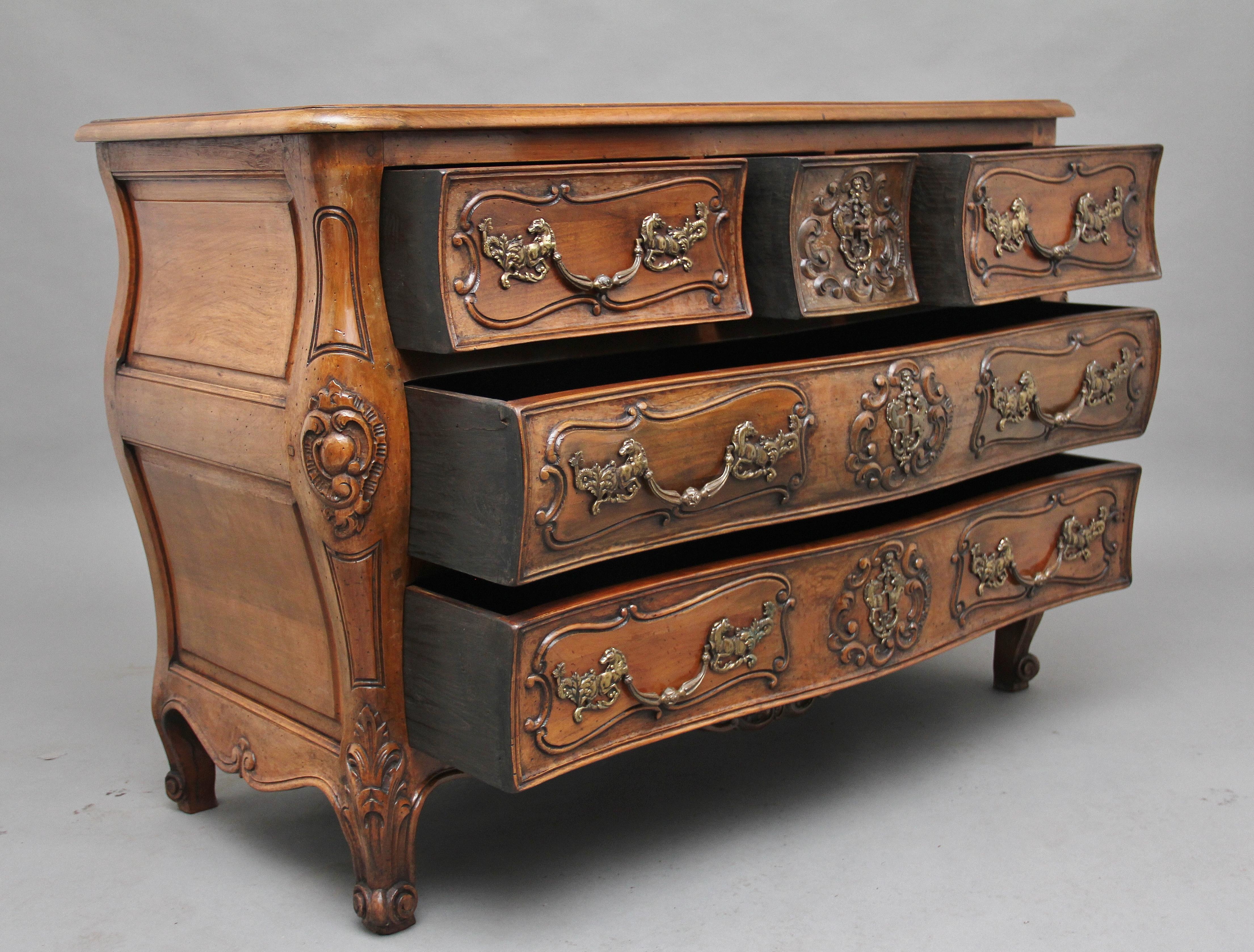 Early 20th Century Fruitwood Commode In Good Condition For Sale In Martlesham, GB