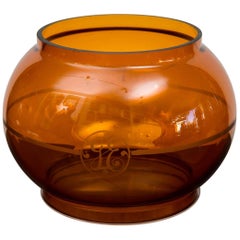 G E Light 'Arc' Diffuseur Globe du début du XXe siècle