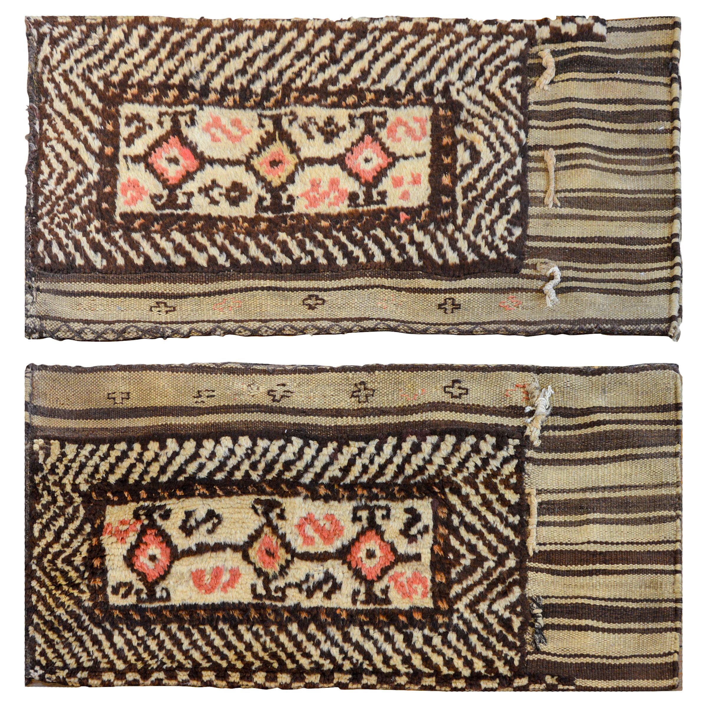 Early 20th Century Gabbeh Grain Bags