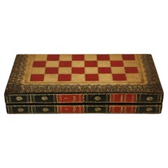 Antique Early 20th Century Games Box, English
