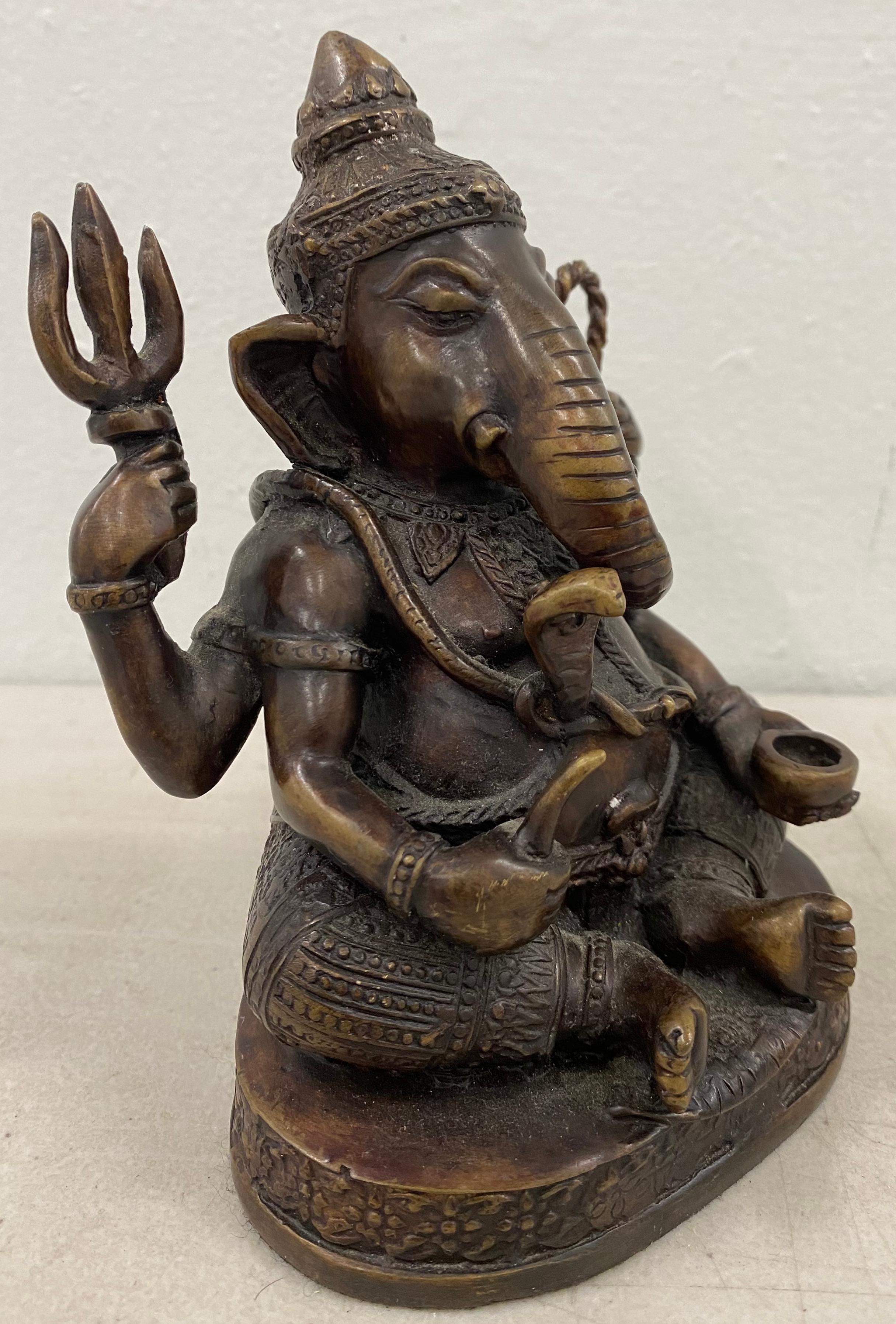 Early 20th century Ganesha, lord of obstacles bronze sculpture

Outstanding bronze of Ganesha, lord of obstacles

Measures: 4.25