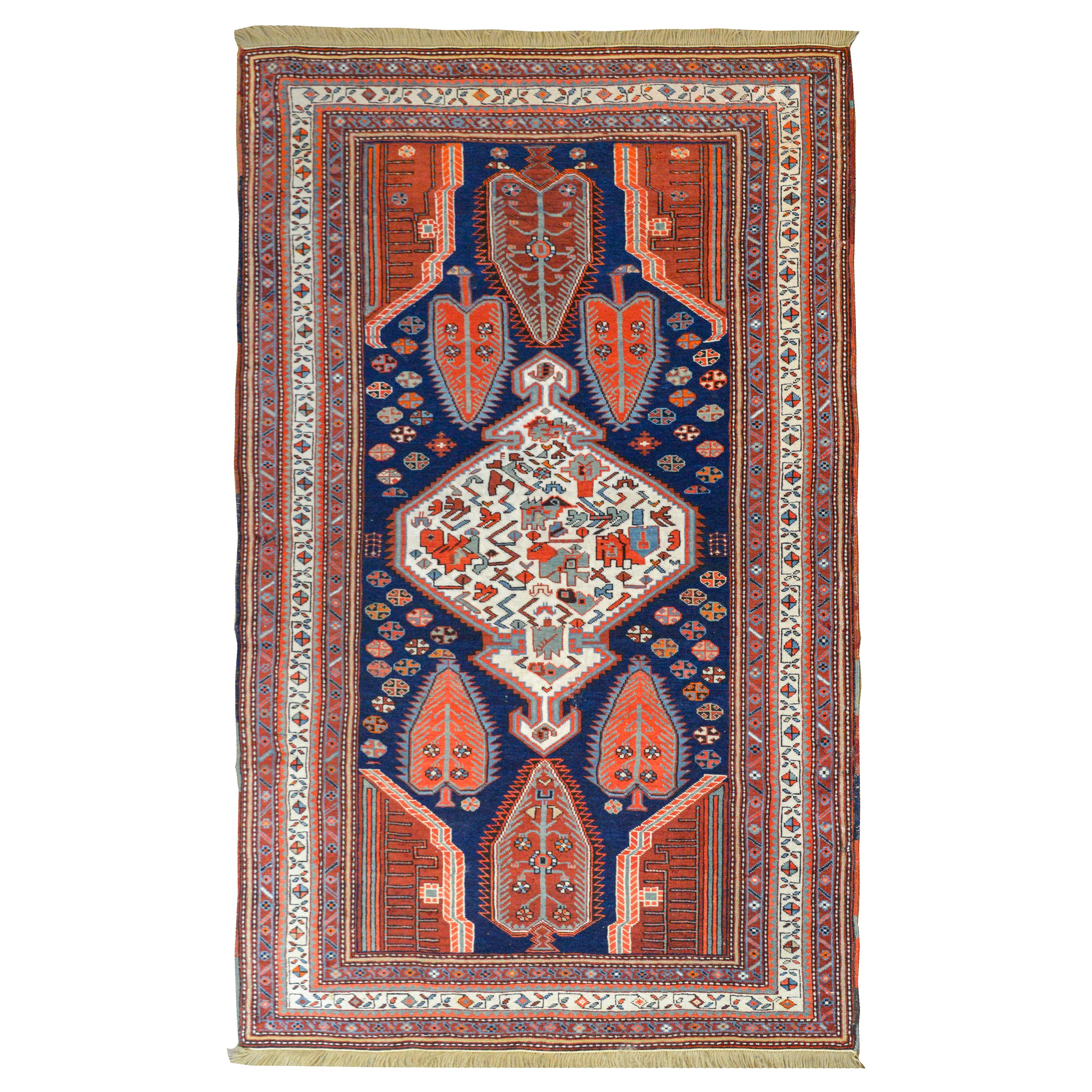 Early 20th Century Shkli Rug For Sale