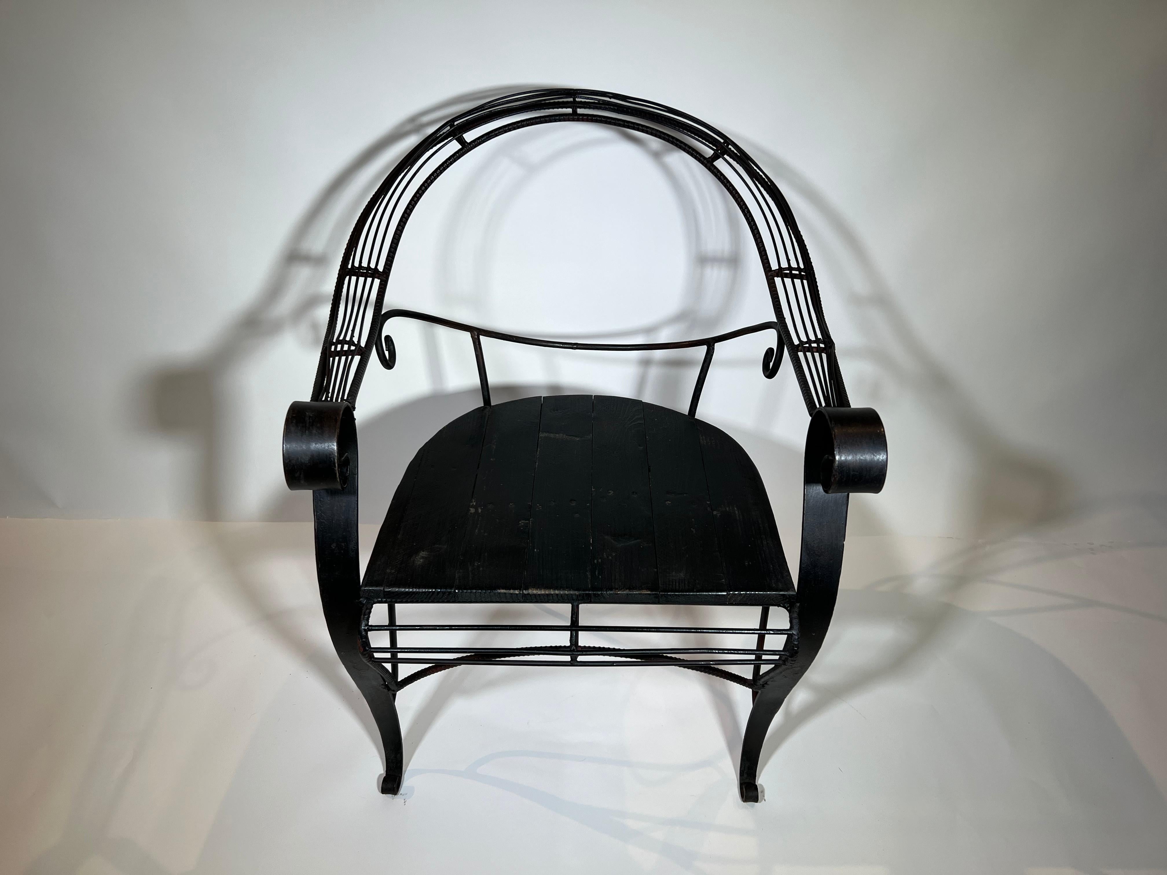 Early 20th Century Garden Chair For Sale 1