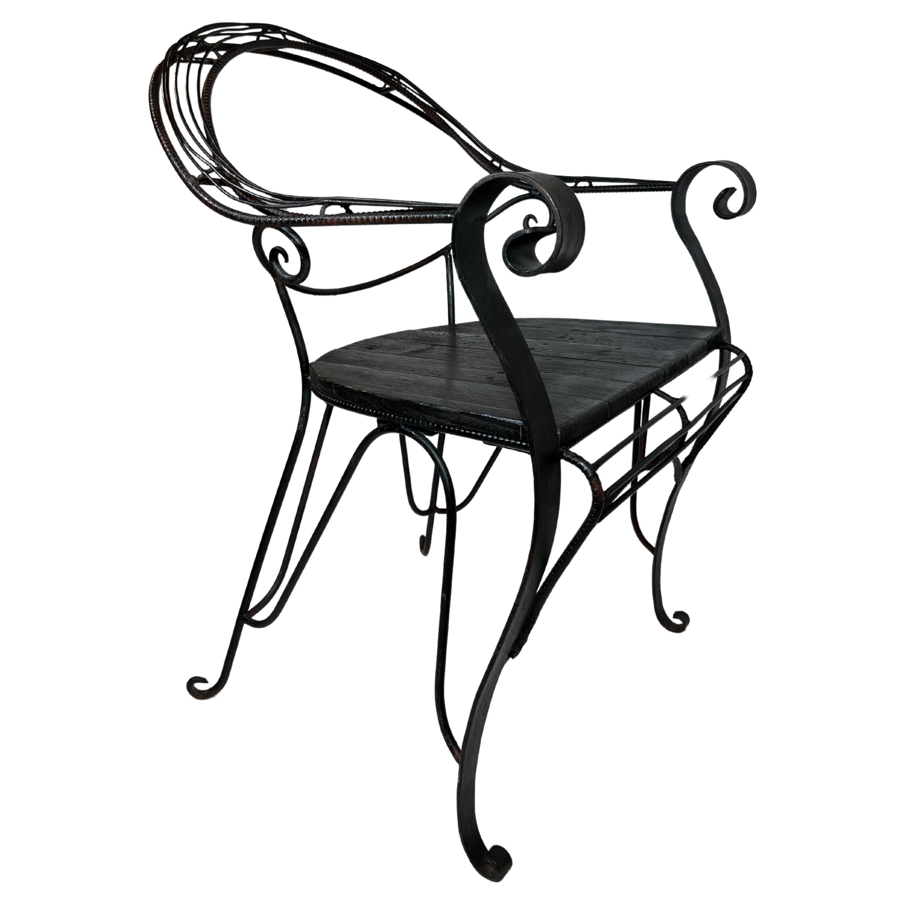 Early 20th Century Garden Chair For Sale