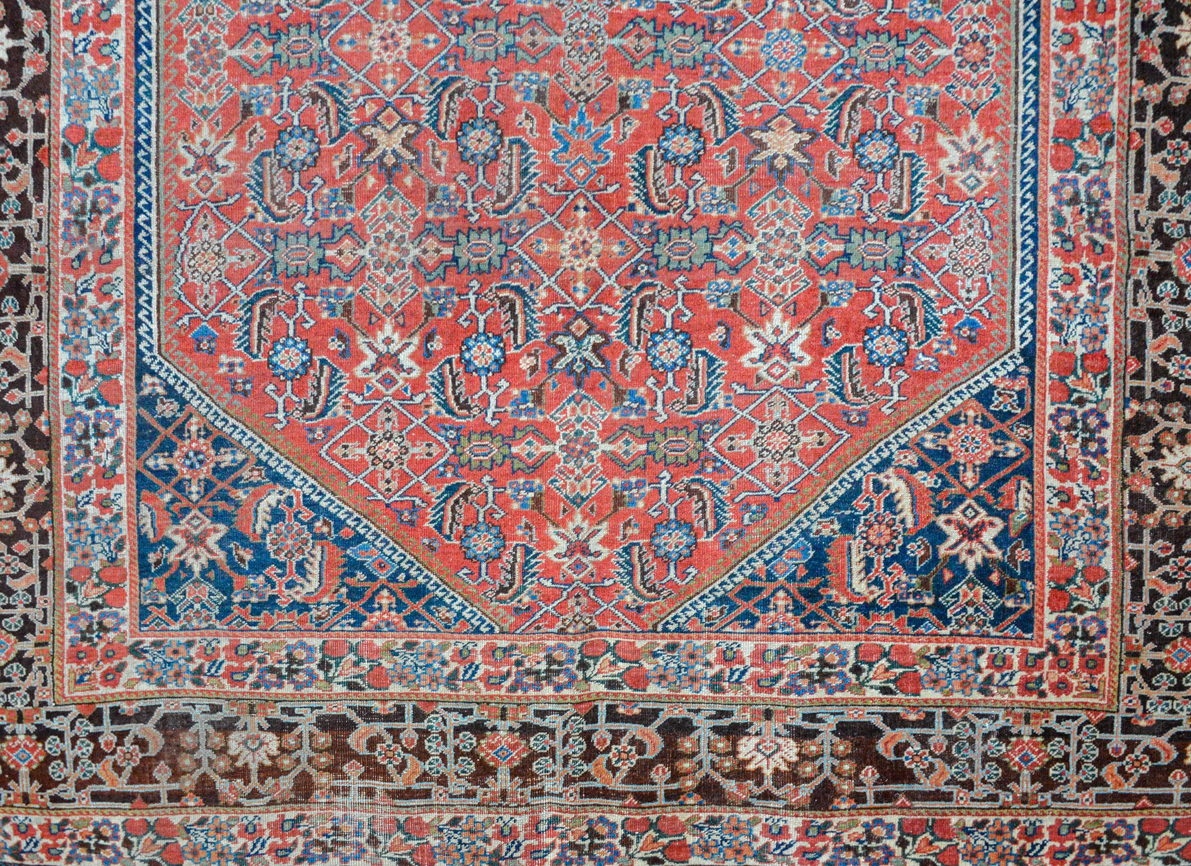 Gashgaei-Teppich des frühen 20. Jahrhunderts (Mitte des 20. Jahrhunderts) im Angebot