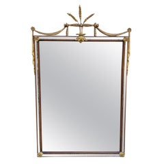 Early 20th Century George III Gilt Wood Swag Wall Mirror