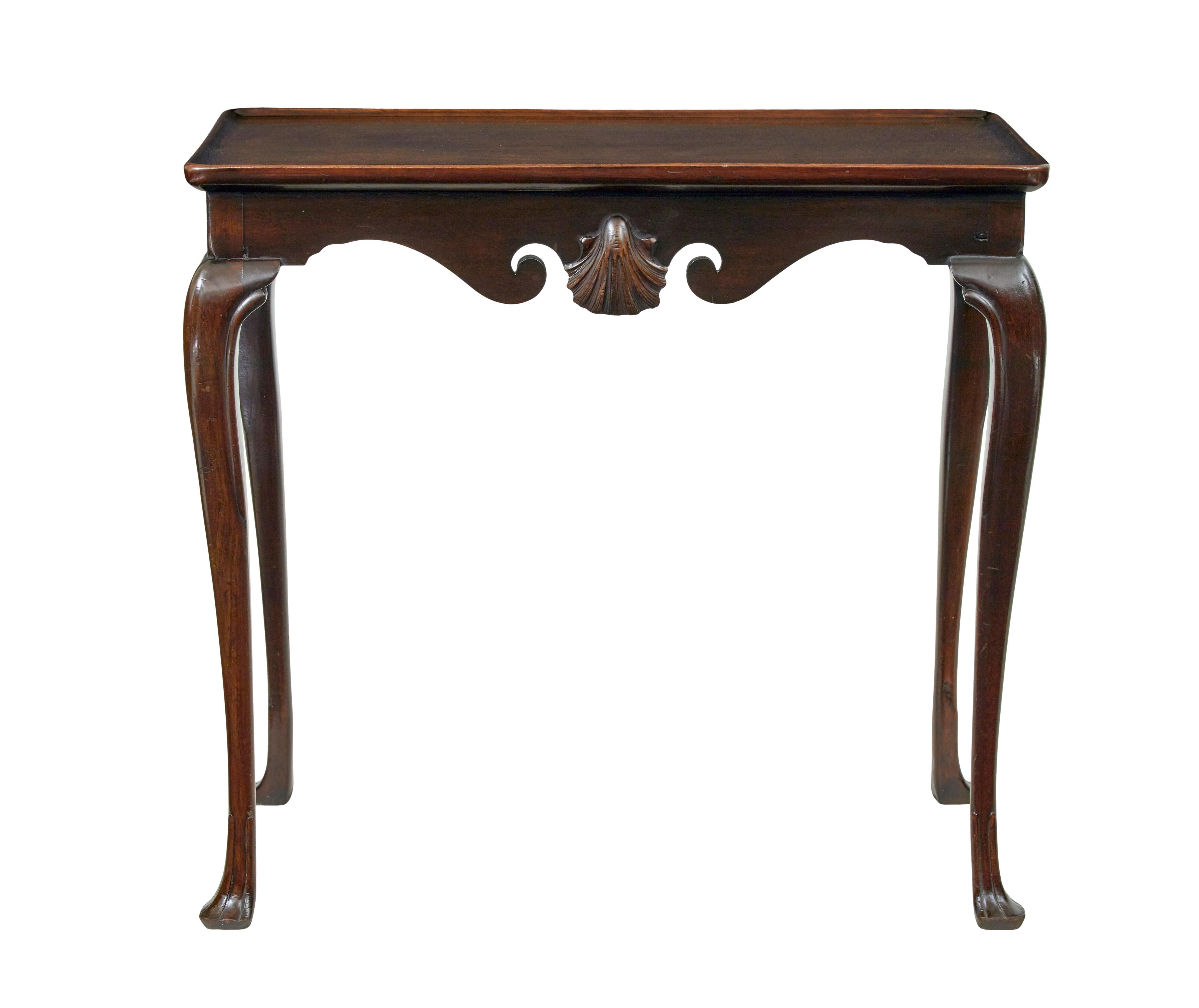 20th Century Early 20th century Georgian influenced silver table For Sale