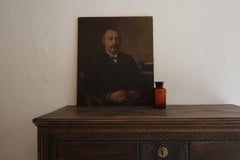 Early 20th Century German Apothecary Glass Jar