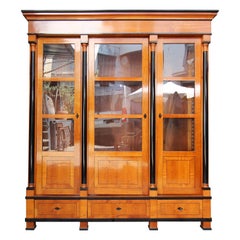 Early 20th Century German Biedermeier Display Cabinet