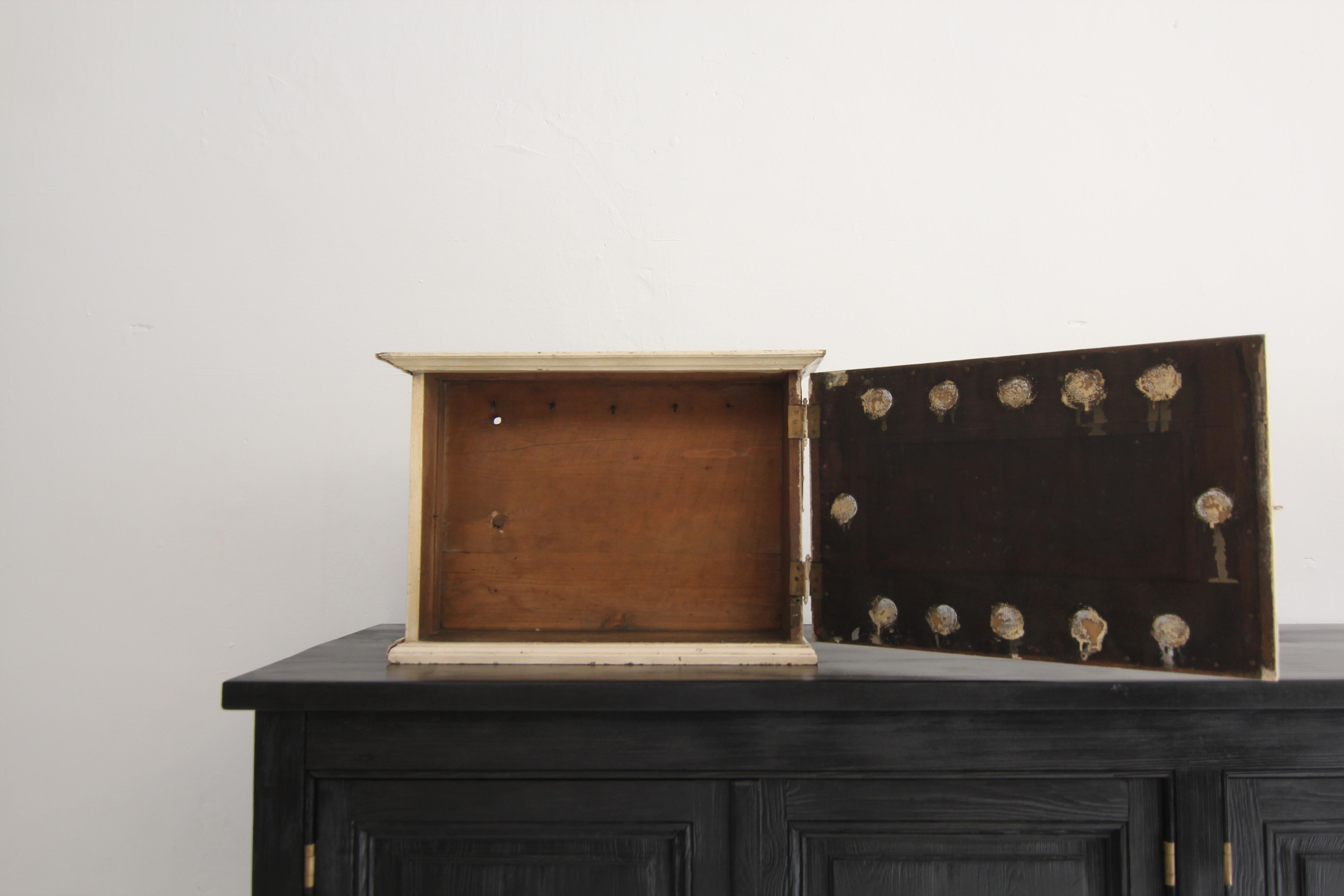 Early 20th Century German Cheese Dairy Cheesecloths Wall Cabinet 6