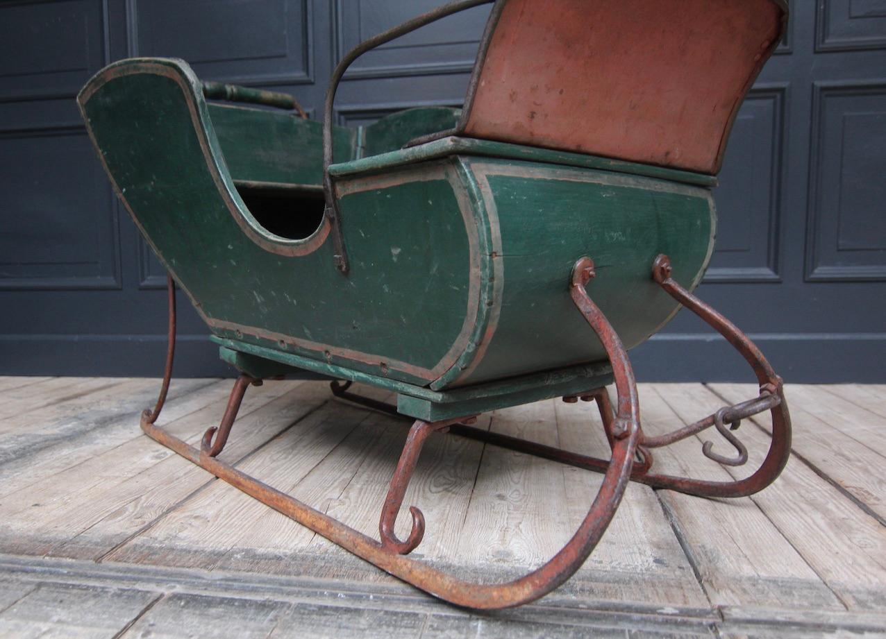Early 20th Century German Children's Sledge For Sale 7